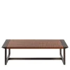 Vitruvio Mahogany Pomelè Large Coffee Table