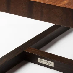 Vitruvio Mahogany Pomelè Large Coffee Table