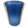 V-Shaped Submerged-Balloton Navy-Blue & Transparent Vase