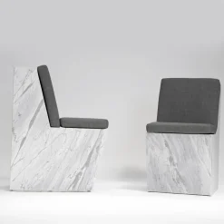 W Chair with Cushions