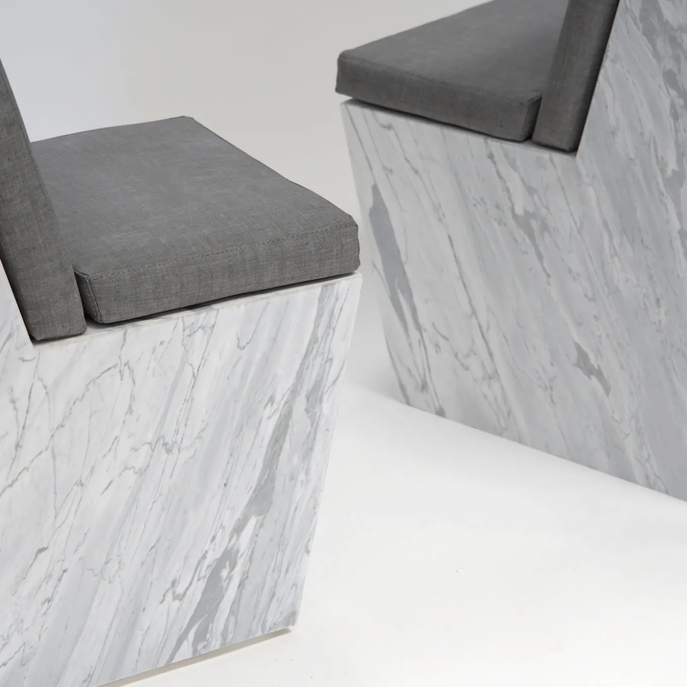 W Chair with Cushions