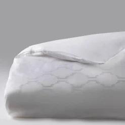 Waldorf Damask White Double Bed Duvet Cover