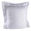 Waldorf Jacquard Square Patterned White Pillowcase
