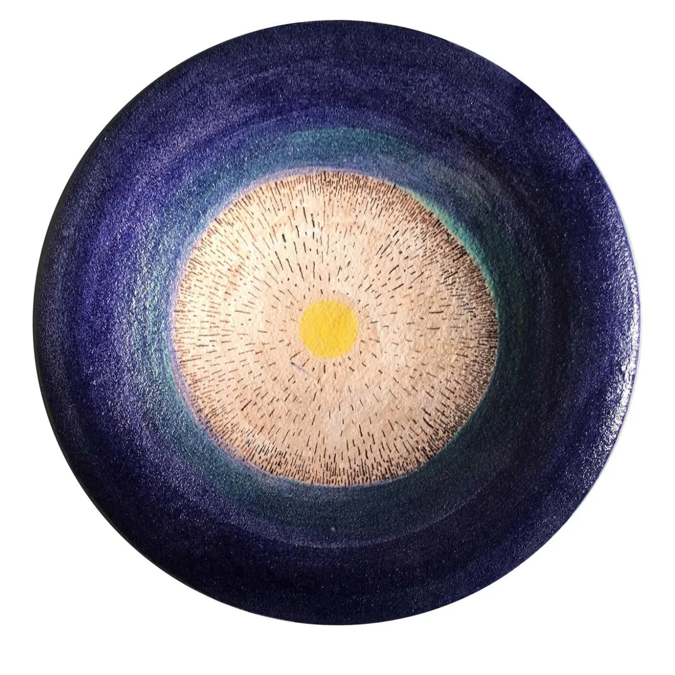 Wall Plate Blue