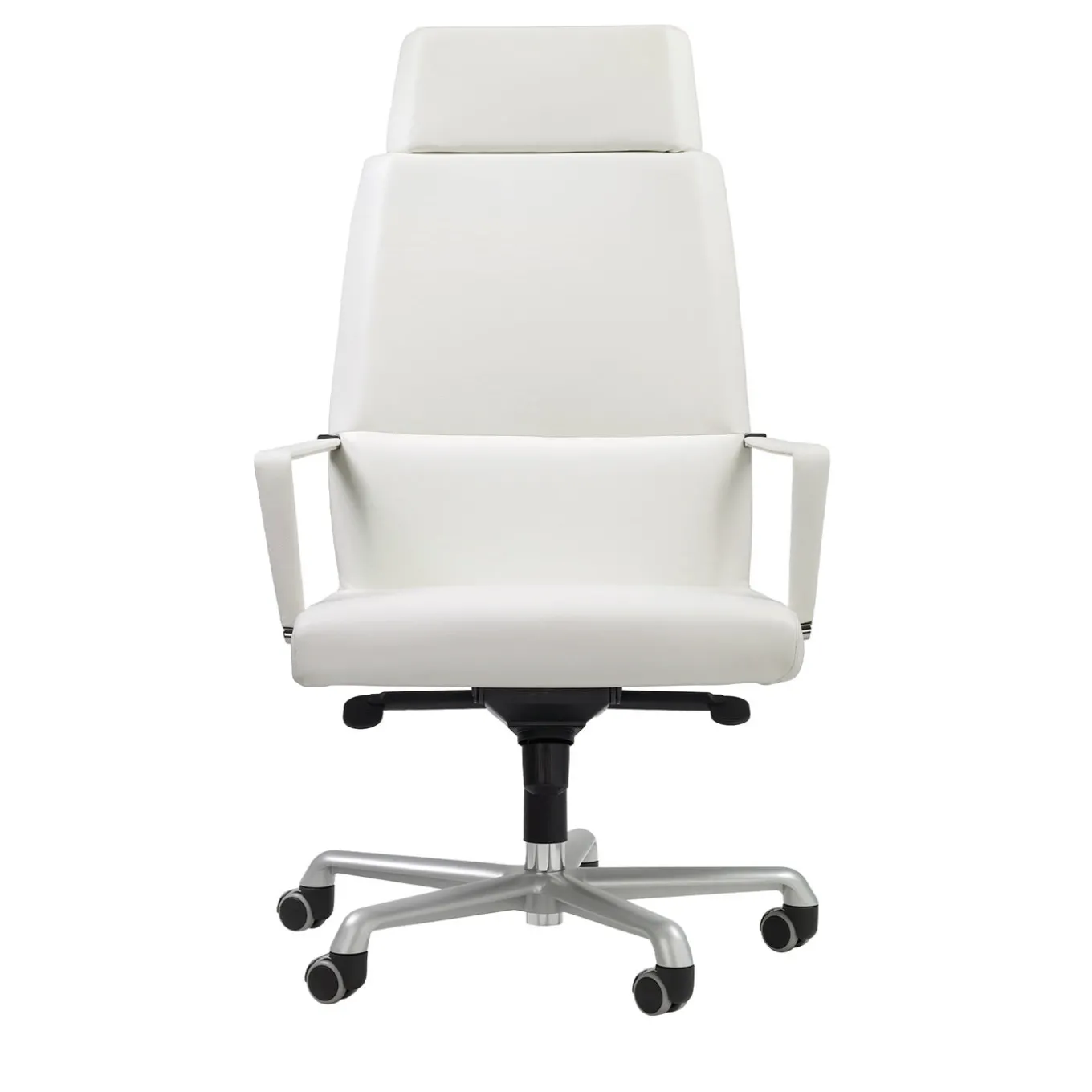 Web President High Back Armchair With Headrest And Arms