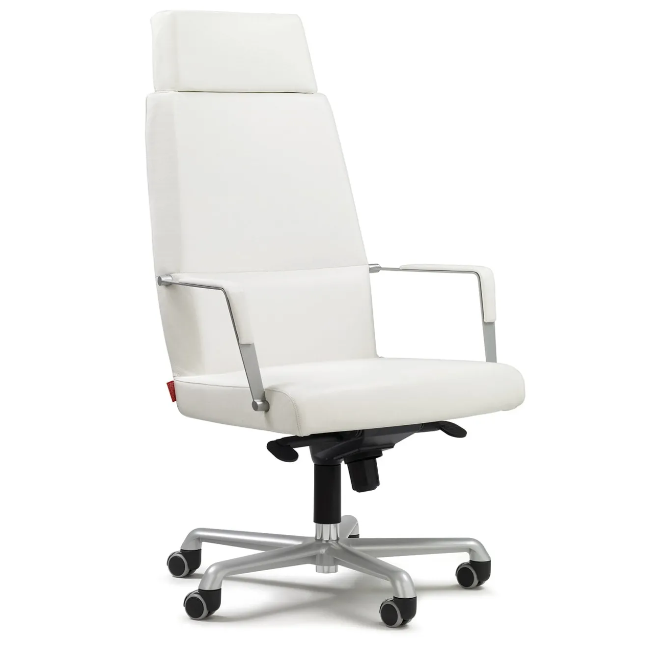 Web President High Back Armchair With Headrest And Arms