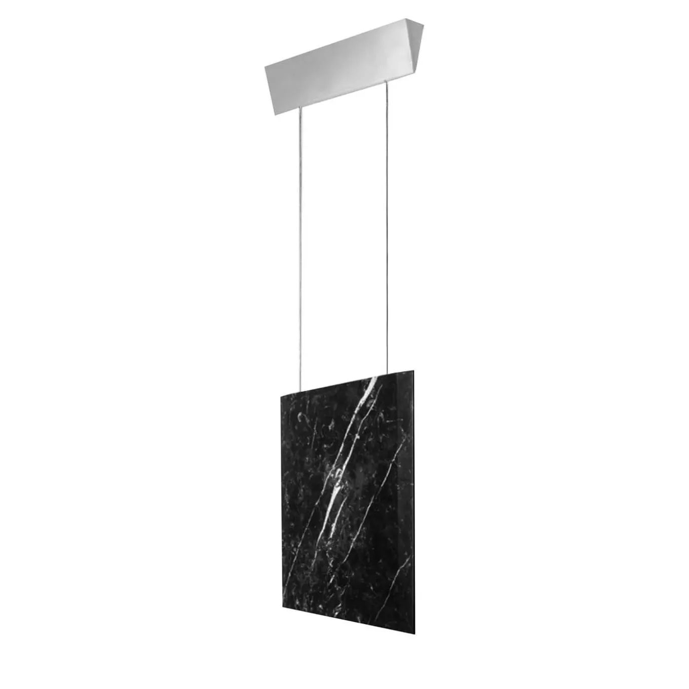 Werner Sr. Marquina/Silver Pendant Lamp