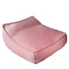 West Cay Pink fabric Outdoor pouf