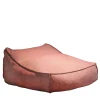 West Cay Pink with white stripes Outdoor Pouf