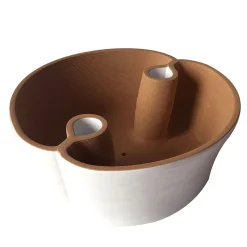White Bitubo Vase