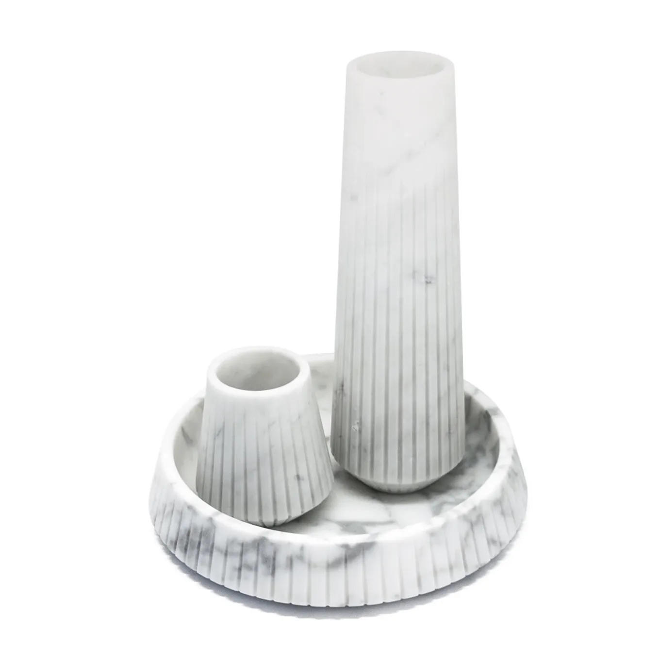 White Carrara Marble Centerpiece by Jacopo Simonetti