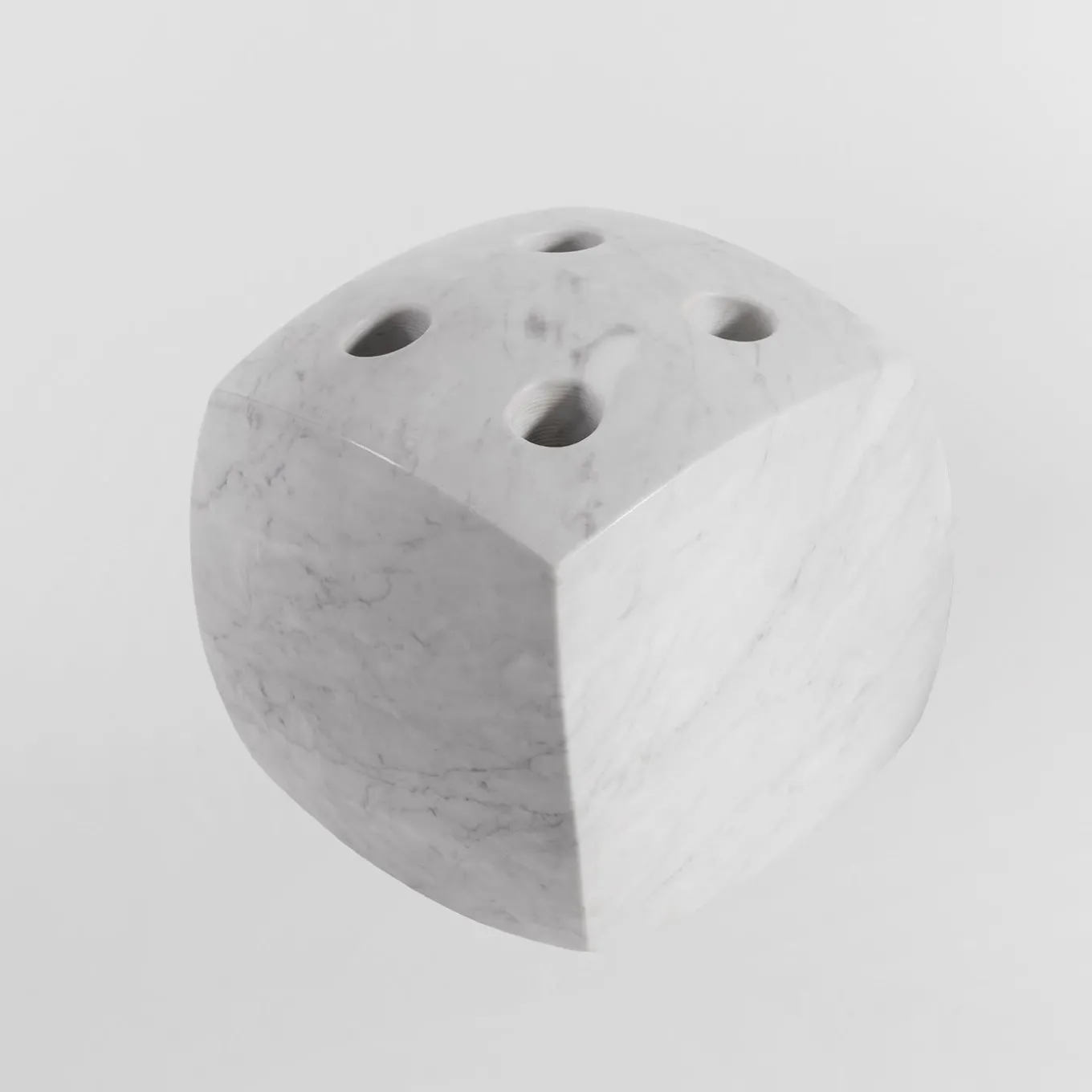 White Cue Rack by Adriano Design