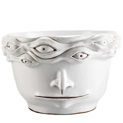 White Eye Vase #2