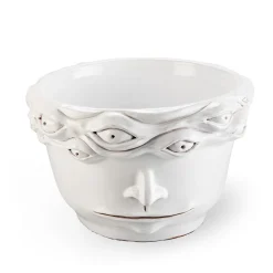 White Eye Vase #2