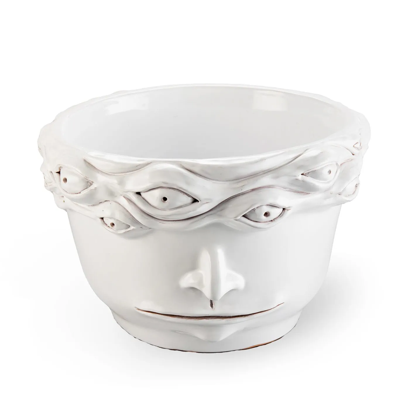 White Eye Vase #2