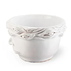 White Eye Vase #2