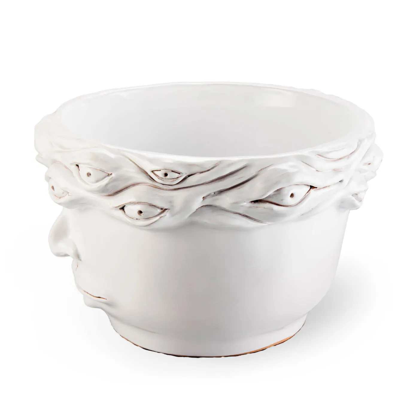 White Eye Vase #2