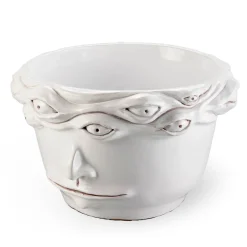 White Eye Vase #2