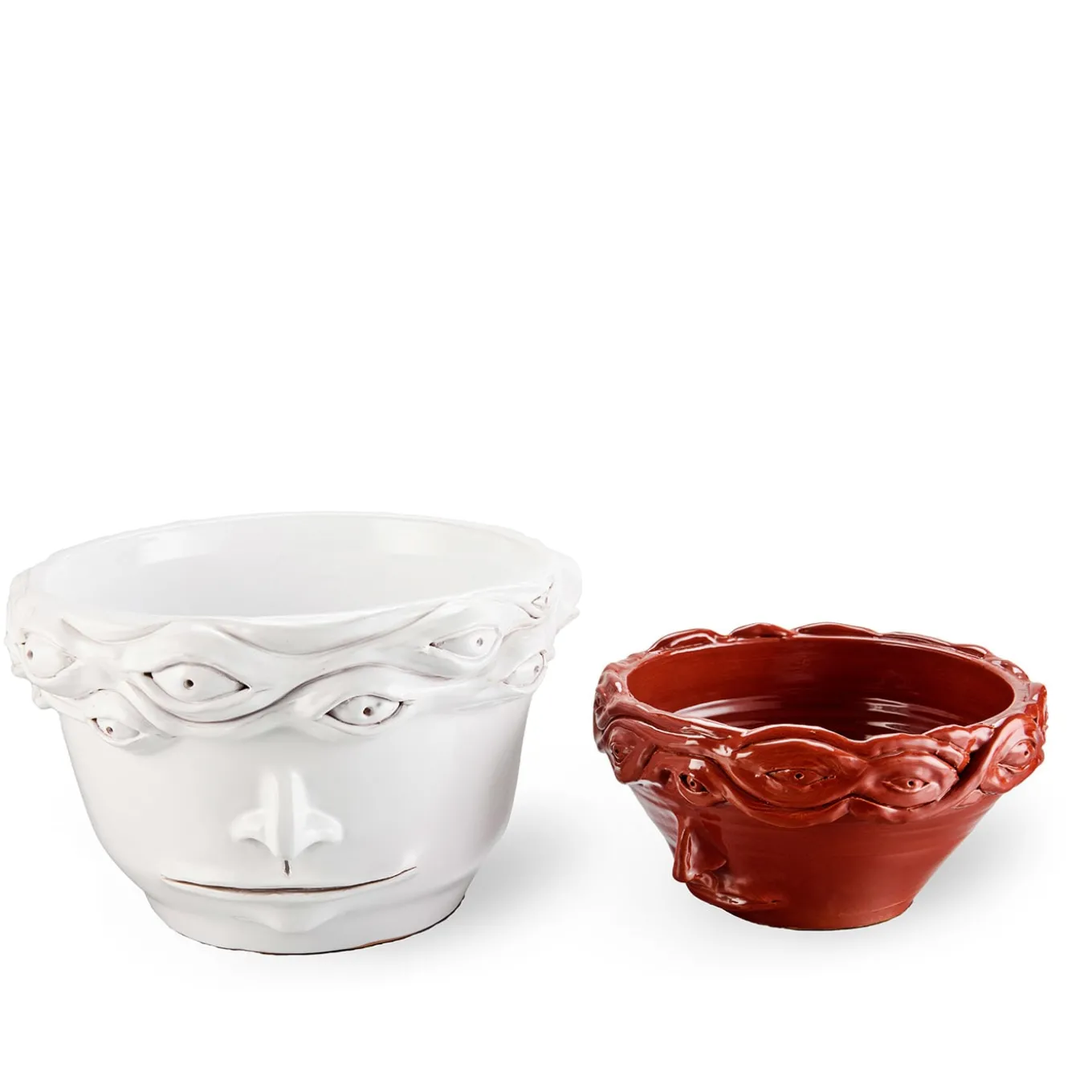 White Eye Vase #2