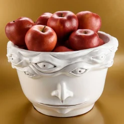 White Eye Vase #2