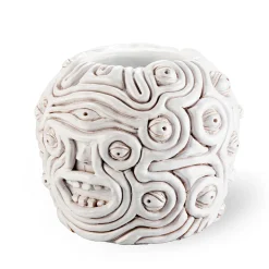 White Eye Vase #3