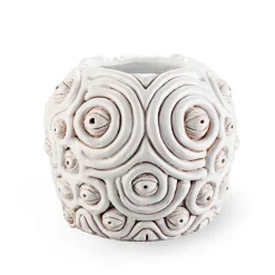 White Eye Vase #3