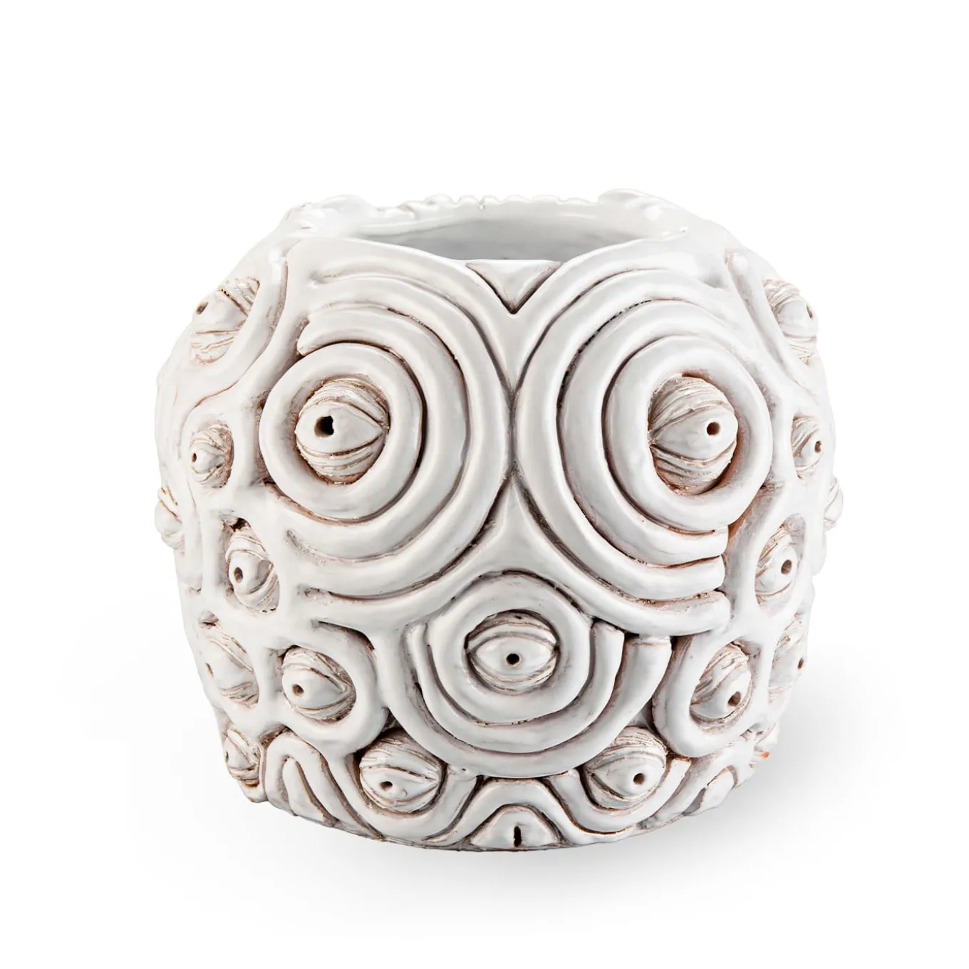 White Eye Vase #3