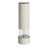 White Leather Salt & Spices Mill