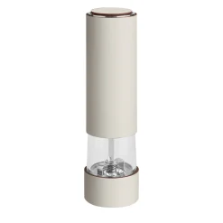 White Leather Salt & Spices Mill