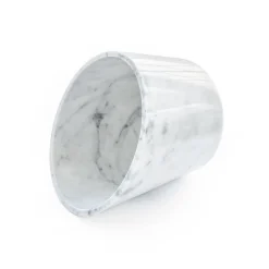 White Marble 4-Bottle Ice Bucket