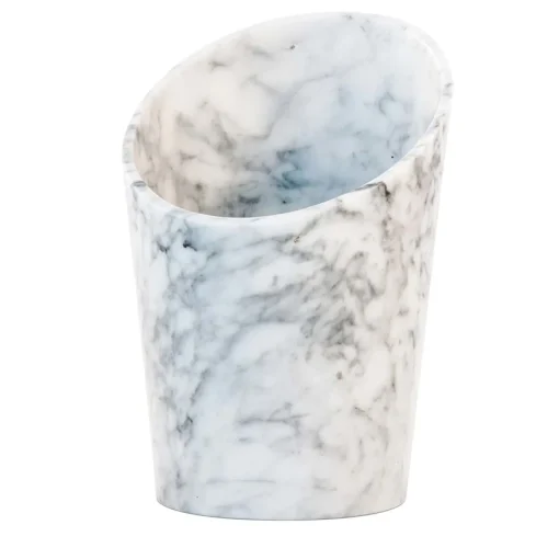 White Marble Glacette