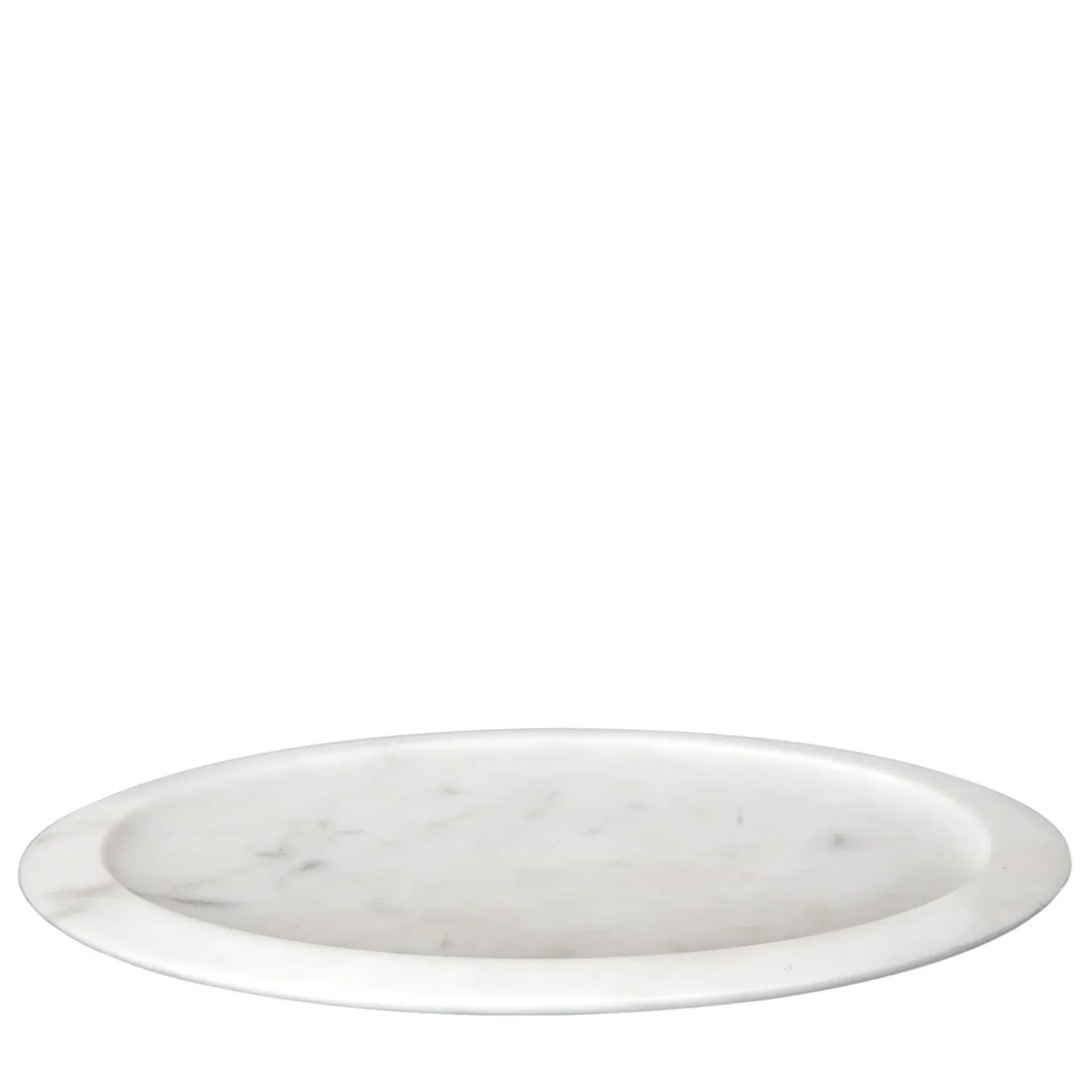 White Michelnagelo Dinner Plate by Ivan Colominas