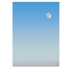 White Moon 02 Print