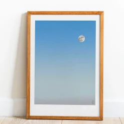 White Moon 02 Print