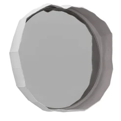 White Ninfea 50 Mirror By Giovanni Botticelli & Paola Paronetto