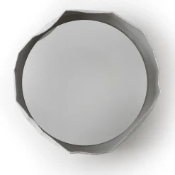 White Ninfea 50 Mirror By Giovanni Botticelli & Paola Paronetto