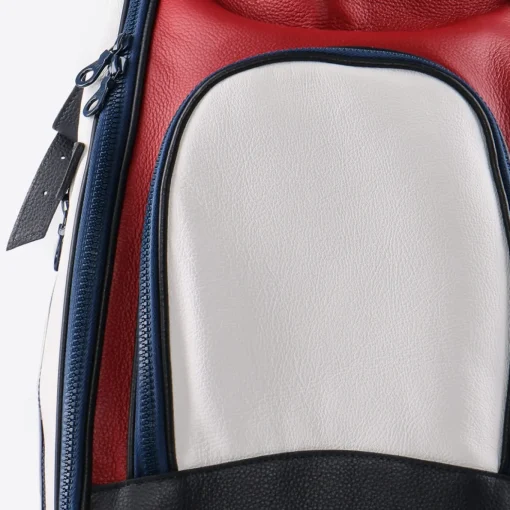 White, Red and Blue Golf Bag
