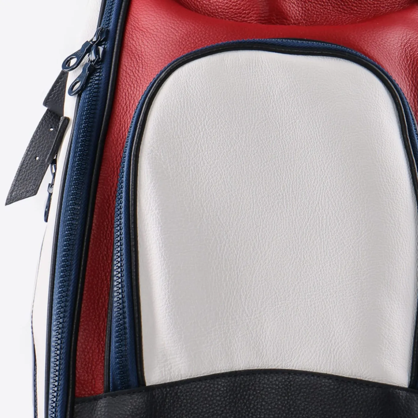 White, Red and Blue Golf Bag