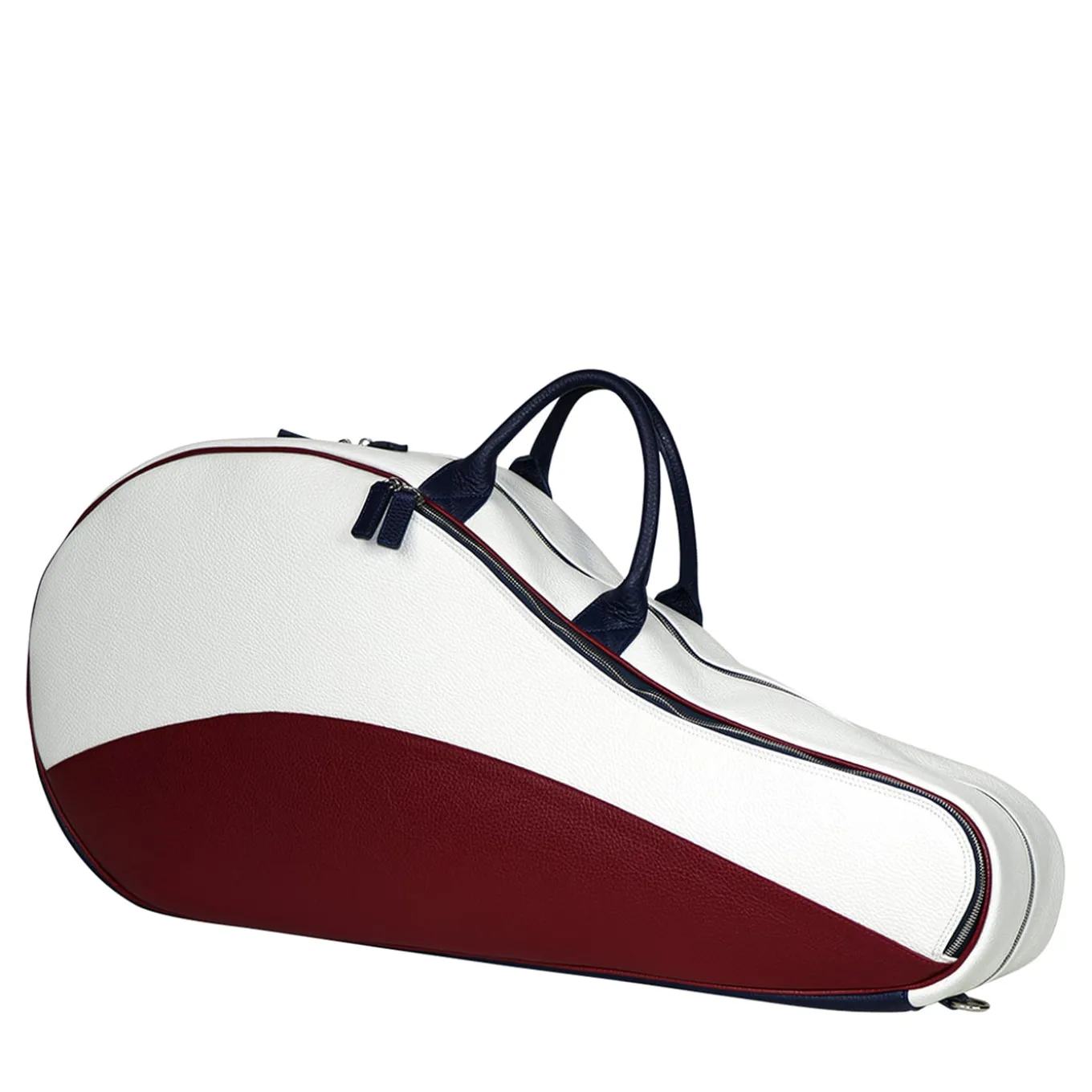 White, Red and Blue Tennis Bag
