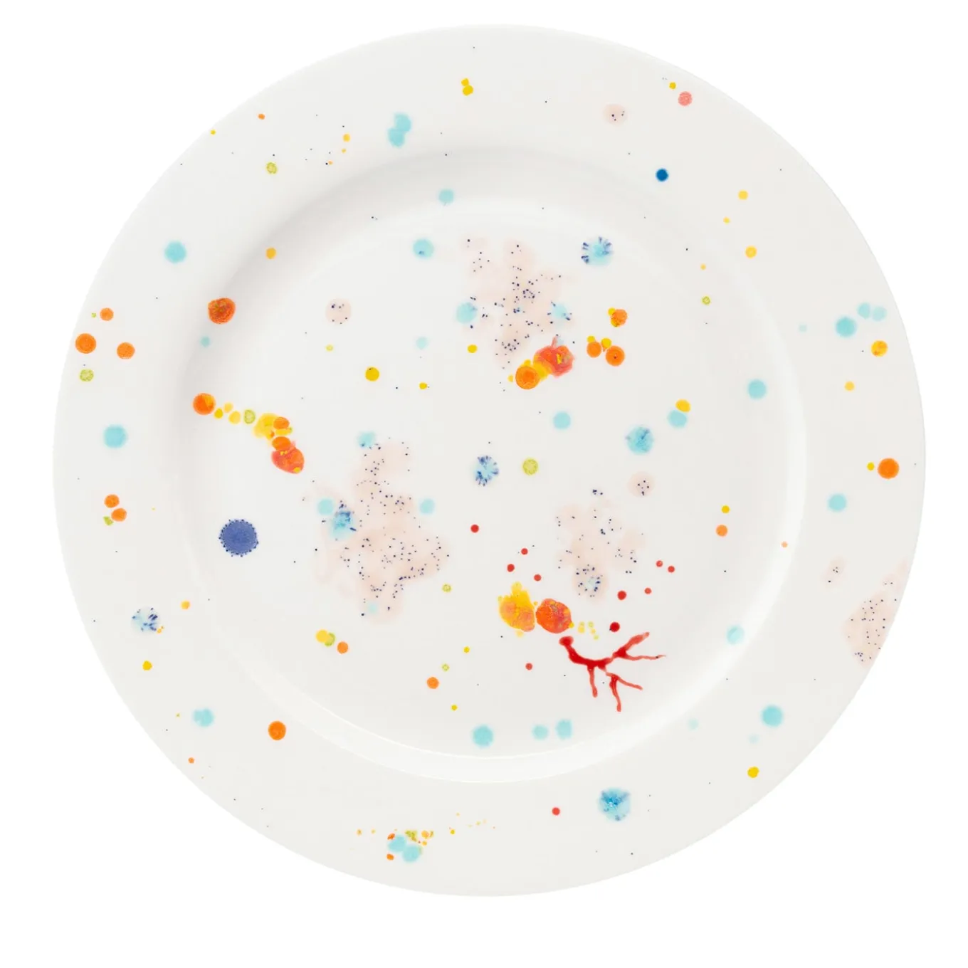 White Seabed Charger