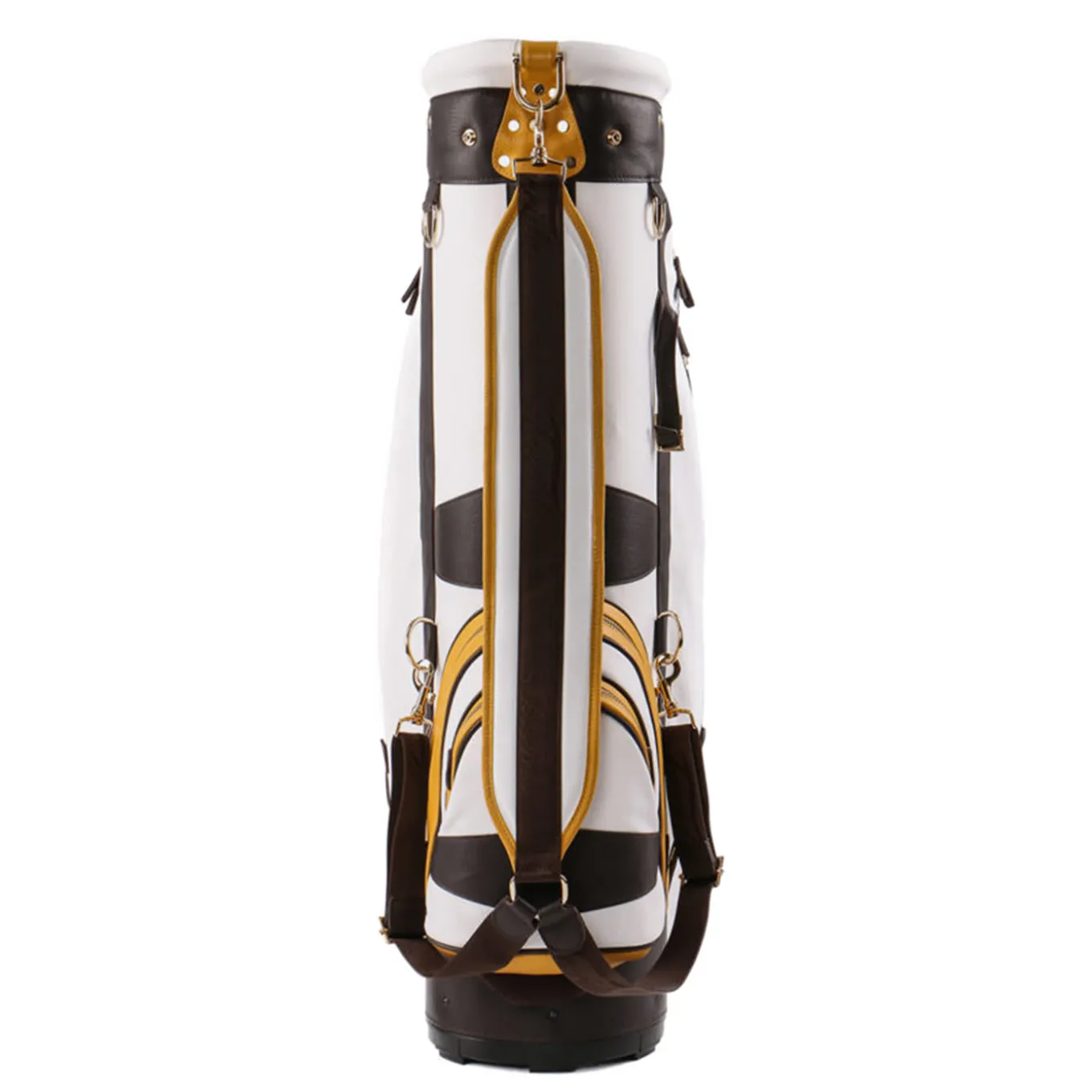 White, Yellow and Brown Golf Bag