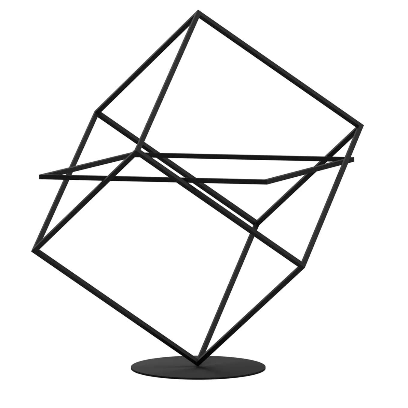 Who's Next Black Iron Magazine Rack