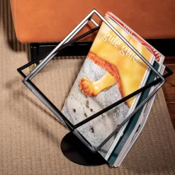 Who's Next Black Iron Magazine Rack