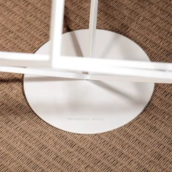 Who’s Next White Iron Magazine Rack