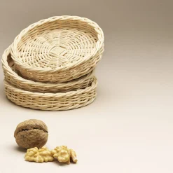 Wicker Bread Plate