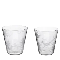 Wine and Water Foresta Crystal Glasses