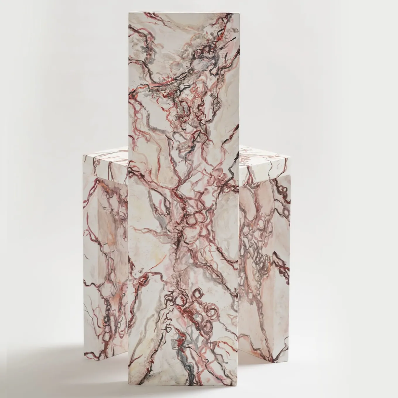 Winged Wooden Chair by Antonio Saporito