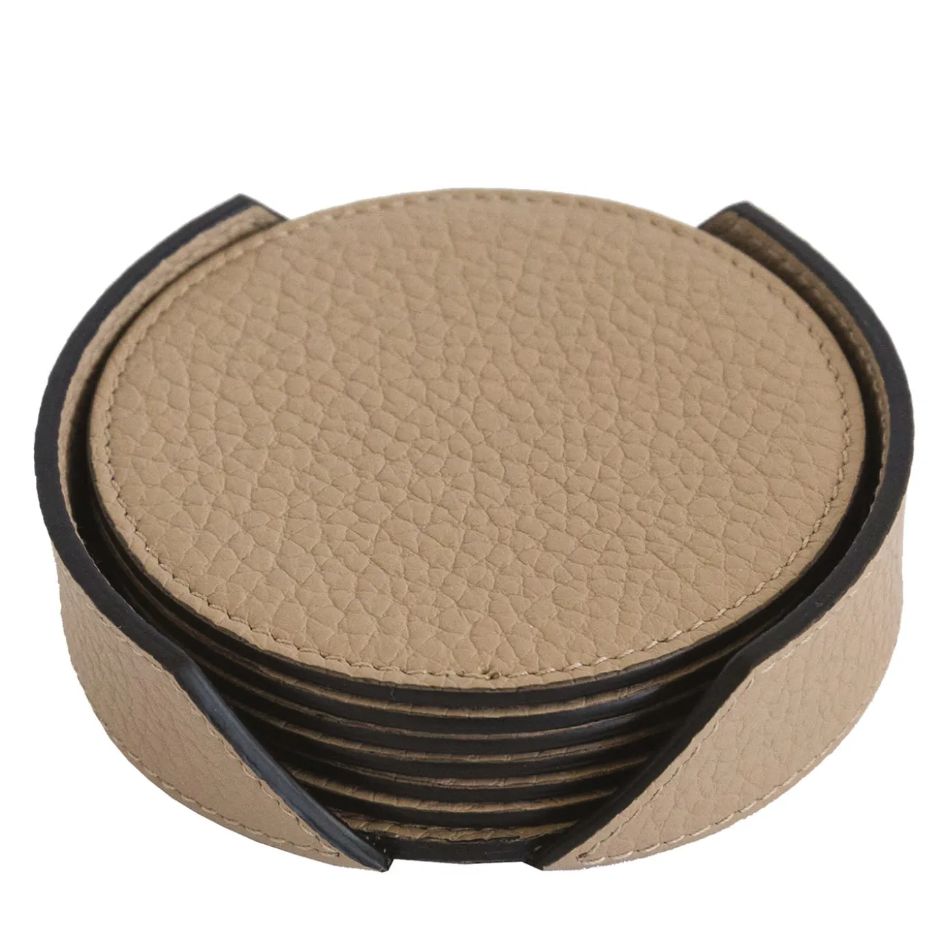 Wings Beige Set of 6 Coasters