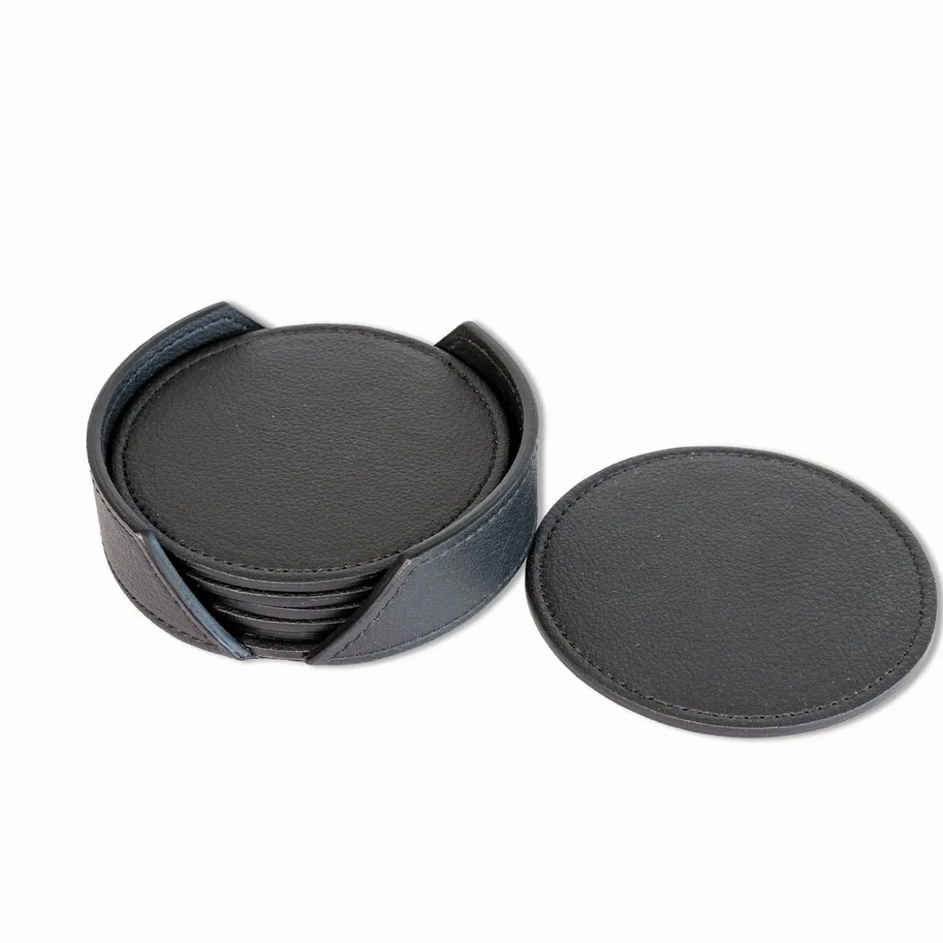 Wings Set Of 6 Coaster - Serie Cassigoli Black