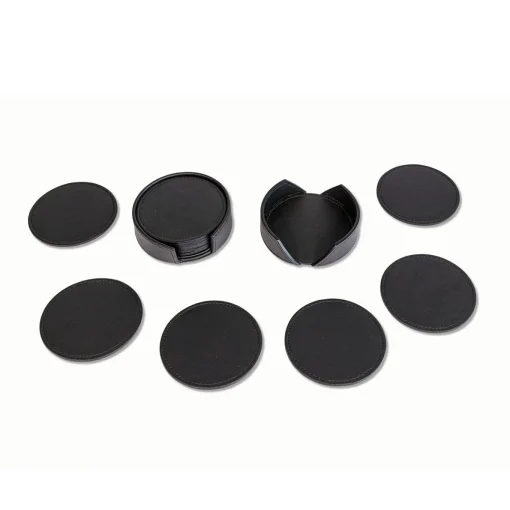 Wings Set Of 6 Coaster - Serie Cassigoli Black